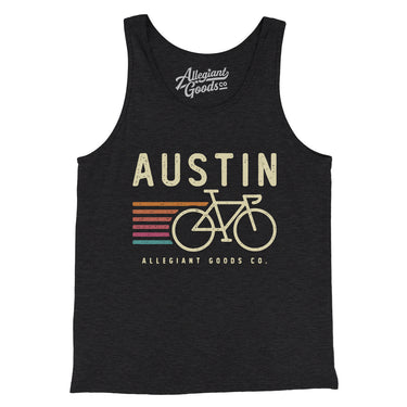 Austin Cycling Men/Unisex Tank Top-Allegiant Goods Co. Vintage Sports Apparel