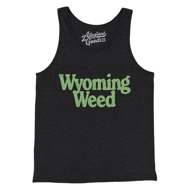 Wyoming Weed Men/Unisex Tank Top-Allegiant Goods Co. Vintage Sports Apparel