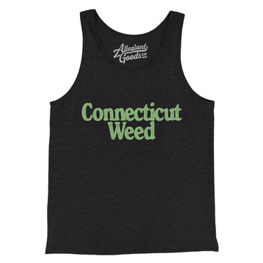 Connecticut Weed Men/Unisex Tank Top-Allegiant Goods Co. Vintage Sports Apparel