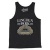 Lincoln Park Men/Unisex Tank Top-Charcoal Black TriBlend-Allegiant Goods Co. Vintage Sports Apparel