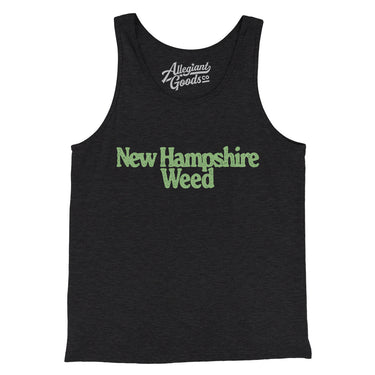 New Hampshire Weed Men/Unisex Tank Top-Allegiant Goods Co. Vintage Sports Apparel