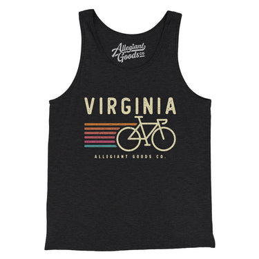 Virginia Cycling Men/Unisex Tank Top-Allegiant Goods Co. Vintage Sports Apparel