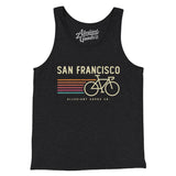 San Francisco Cycling Men/Unisex Tank Top-Allegiant Goods Co. Vintage Sports Apparel