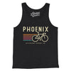 Phoenix Cycling Men/Unisex Tank Top-Charcoal Black TriBlend-Allegiant Goods Co. Vintage Sports Apparel