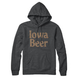 Iowa Beer Hoodie-Allegiant Goods Co. Vintage Sports Apparel