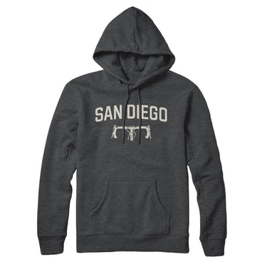 San Diego Cycling in Charcoal Heather Color