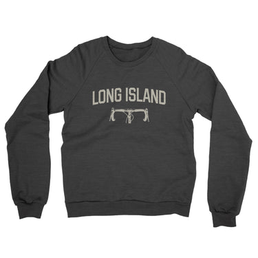 Long Island Cycling in Charcoal Heather Color
