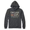Chicago Cycling Hoodie-Charcoal Heather-Allegiant Goods Co. Vintage Sports Apparel