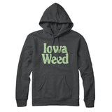 Iowa Weed Hoodie-Allegiant Goods Co. Vintage Sports Apparel