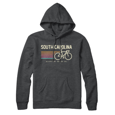 South Carolina Cycling Hoodie-Allegiant Goods Co. Vintage Sports Apparel