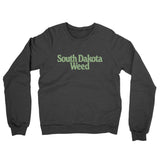 South Dakota Weed Midweight French Terry Crewneck Sweatshirt-Allegiant Goods Co. Vintage Sports Apparel