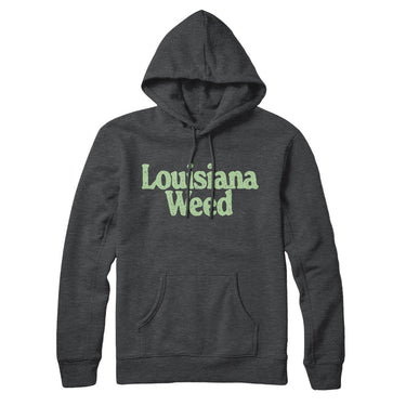 Louisiana Weed Hoodie-Allegiant Goods Co. Vintage Sports Apparel