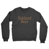 Oakland Beer Midweight French Terry Crewneck Sweatshirt-Allegiant Goods Co. Vintage Sports Apparel