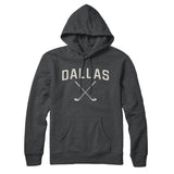 Dallas Golf Hoodie-Charcoal Heather-Allegiant Goods Co. Vintage Sports Apparel