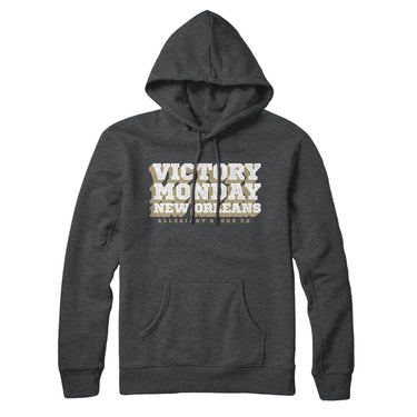 Victory Monday New Orleans Hoodie-Allegiant Goods Co. Vintage Sports Apparel