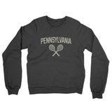 Pennsylvania Tennis in Charcoal Heather Color