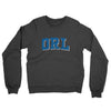 Orl Varsity Midweight French Terry Crewneck Sweatshirt-Charcoal Heather-Allegiant Goods Co. Vintage Sports Apparel