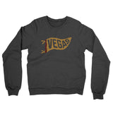 Vegas Pennant Midweight French Terry Crewneck Sweatshirt-Allegiant Goods Co. Vintage Sports Apparel