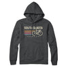 South Dakota Cycling Hoodie-Charcoal Heather-Allegiant Goods Co. Vintage Sports Apparel