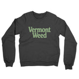 Vermont Weed Midweight French Terry Crewneck Sweatshirt-Allegiant Goods Co. Vintage Sports Apparel