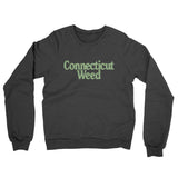 Connecticut Weed Midweight French Terry Crewneck Sweatshirt-Allegiant Goods Co. Vintage Sports Apparel