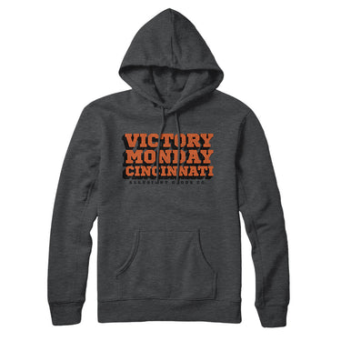 Victory Monday Cincinnati Hoodie-Allegiant Goods Co. Vintage Sports Apparel