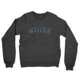 Actually It's Pronounced Boise in Charcoal Heather Color