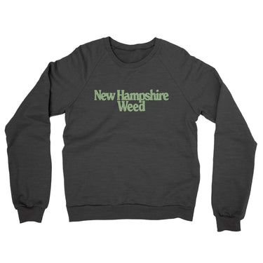 New Hampshire Weed Midweight French Terry Crewneck Sweatshirt-Allegiant Goods Co. Vintage Sports Apparel