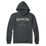 Wilmington Golf Hoodie-Charcoal Heather-Allegiant Goods Co. Vintage Sports Apparel
