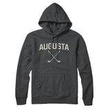 Augusta Golf Hoodie-Charcoal Heather-Allegiant Goods Co. Vintage Sports Apparel
