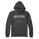 New Mexico Golf Hoodie-Charcoal Heather-Allegiant Goods Co. Vintage Sports Apparel
