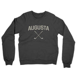 Augusta Golf Midweight French Terry Crewneck Sweatshirt-Charcoal Heather-Allegiant Goods Co. Vintage Sports Apparel