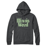 Illinois Weed Hoodie-Allegiant Goods Co. Vintage Sports Apparel