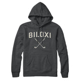Biloxi Golf Hoodie-Charcoal Heather-Allegiant Goods Co. Vintage Sports Apparel