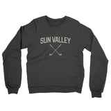 Sun Valley Golf Midweight French Terry Crewneck Sweatshirt-Charcoal Heather-Allegiant Goods Co. Vintage Sports Apparel