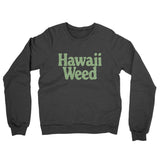 Hawaii Weed Midweight French Terry Crewneck Sweatshirt-Allegiant Goods Co. Vintage Sports Apparel