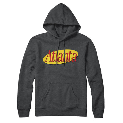 Atlanta Seinfeld Hoodie-Charcoal Heather-Allegiant Goods Co. Vintage Sports Apparel