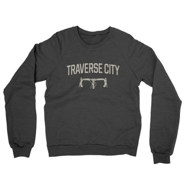 Traverse City Cycling in Charcoal Heather Color