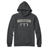 Madison Cycling in Charcoal Heather Color