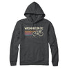 Washington Dc Cycling Hoodie-Charcoal Heather-Allegiant Goods Co. Vintage Sports Apparel