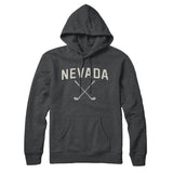 Nevada Golf Hoodie-Charcoal Heather-Allegiant Goods Co. Vintage Sports Apparel