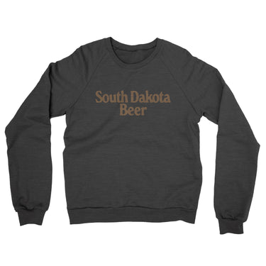 South Dakota Beer Midweight French Terry Crewneck Sweatshirt-Allegiant Goods Co. Vintage Sports Apparel