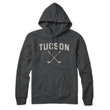 Tucson Golf Hoodie-Charcoal Heather-Allegiant Goods Co. Vintage Sports Apparel