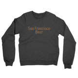 San Francisco Beer Midweight French Terry Crewneck Sweatshirt-Allegiant Goods Co. Vintage Sports Apparel