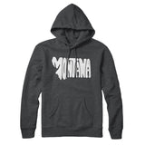 Montana State Shape Text Hoodie-Allegiant Goods Co. Vintage Sports Apparel