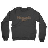 Minneapolis Beer Midweight French Terry Crewneck Sweatshirt-Allegiant Goods Co. Vintage Sports Apparel