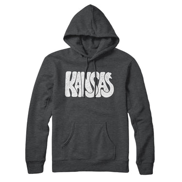 Kansas State Shape Text Hoodie-Allegiant Goods Co. Vintage Sports Apparel