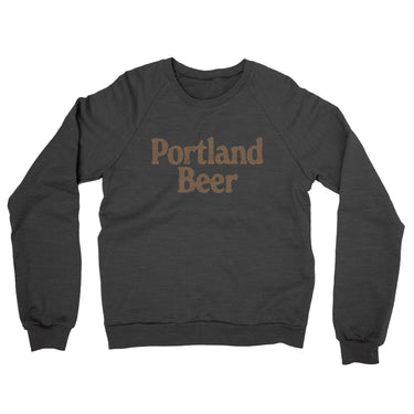 Portland Beer Midweight French Terry Crewneck Sweatshirt-Allegiant Goods Co. Vintage Sports Apparel