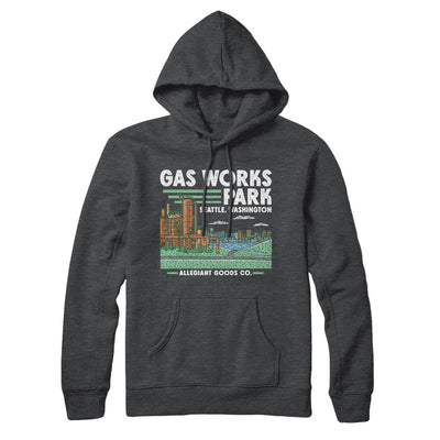 Gas Works Park Hoodie-Charcoal Heather-Allegiant Goods Co. Vintage Sports Apparel