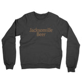 Jacksonville Beer Midweight French Terry Crewneck Sweatshirt-Allegiant Goods Co. Vintage Sports Apparel